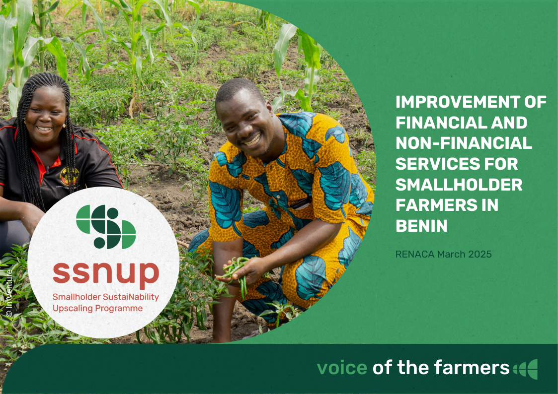 Cover Improvement of financial and non-financial services for smallholder farmers in Benin