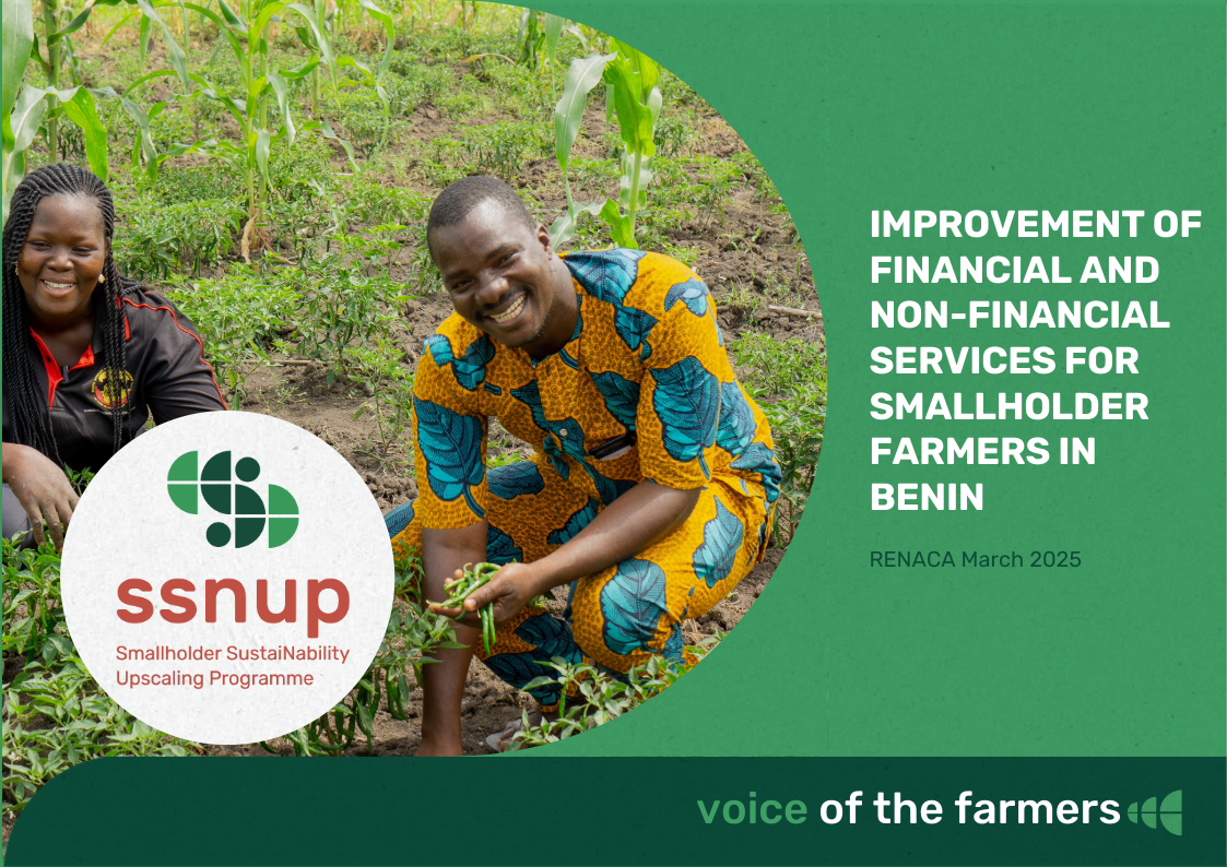 Cover Amélioration de l’offre de services financiers et non-financiers pour les petits producteurs au Bénin