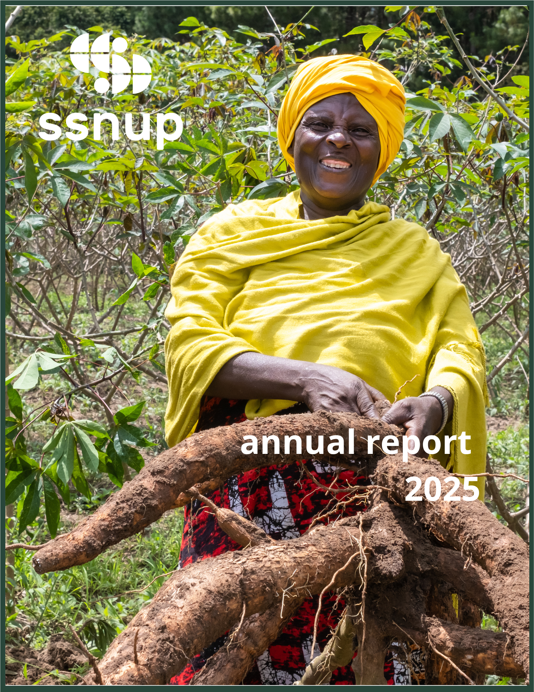 Agricultrice cultivant du manioc. ©Katumba Badru Sultan