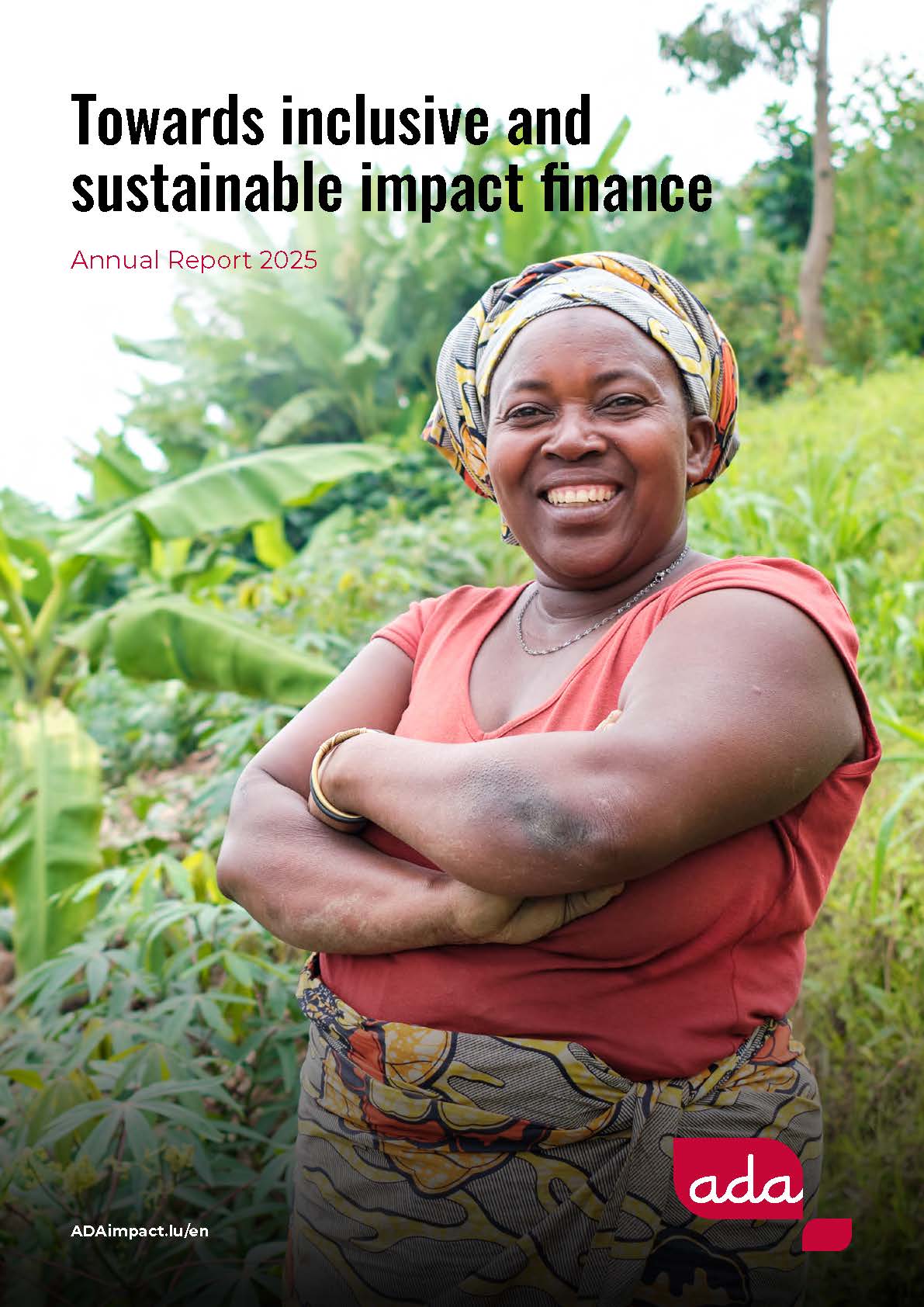 Couverture du rapport annuel ADA 2025